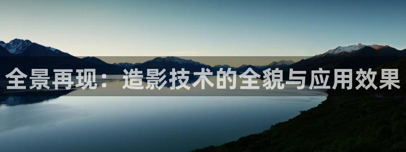 全景再現：造影技術的全貌與應用效果